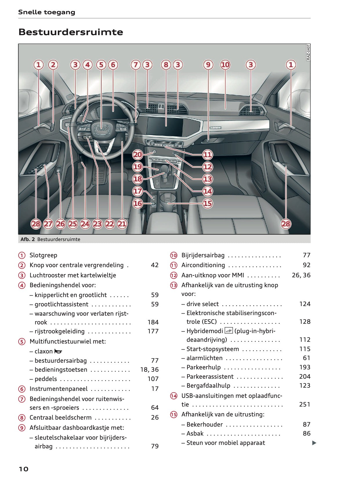 2023-2024 Audi Q3 Gebruikershandleiding | Nederlands