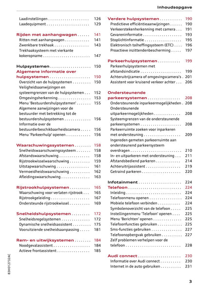 2026 Audi Q3 Owner's Manual | Dutch