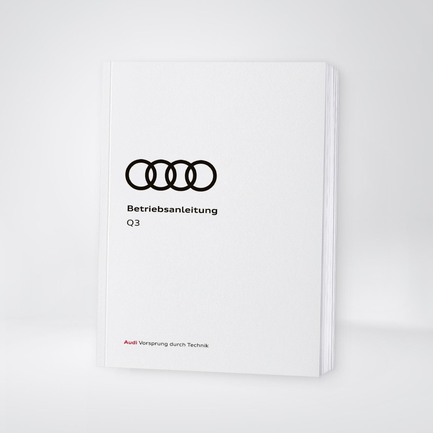 2019-2020 Audi Q3/RS Q3 Owner's Manual | German