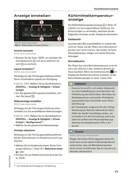 2019-2020 Audi Q3/RS Q3 Owner's Manual | German