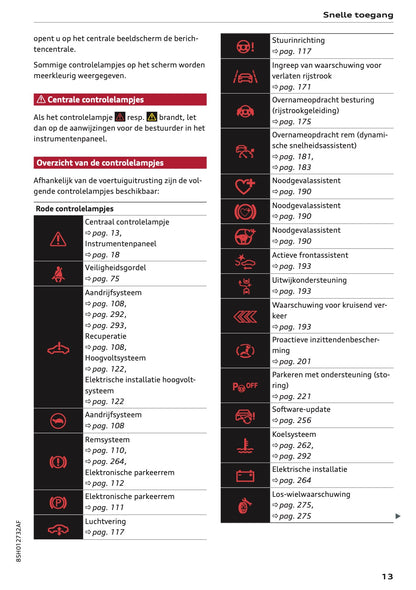 2025 Audi Q6 e-tron Gebruikershandleiding | Nederlands