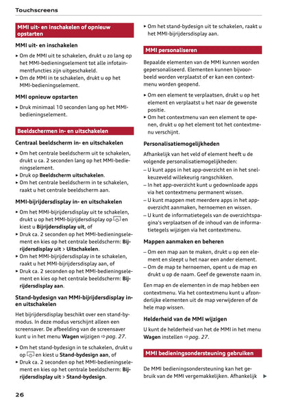 2025 Audi Q6 e-tron Gebruikershandleiding | Nederlands