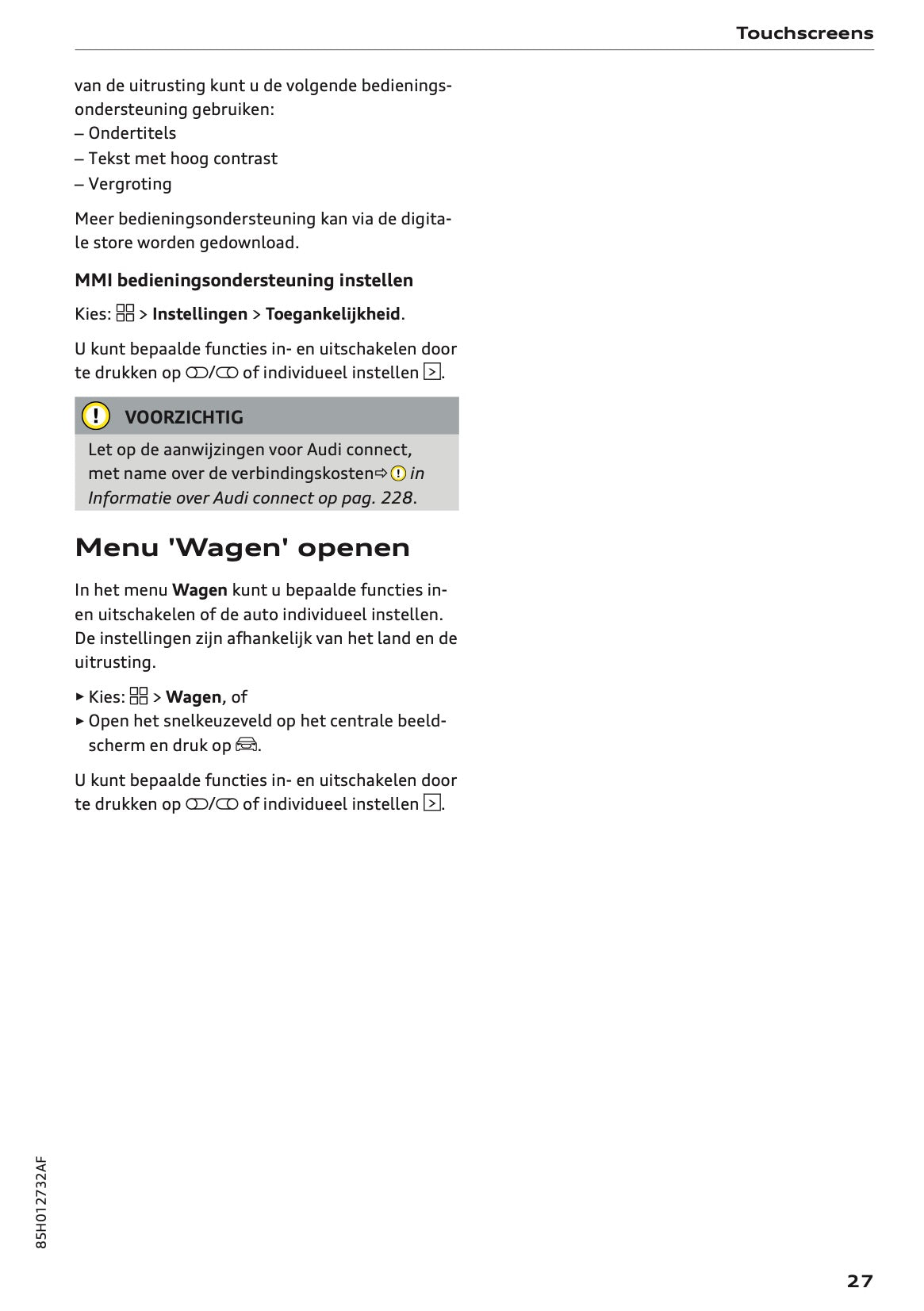 2025 Audi Q6 e-tron Gebruikershandleiding | Nederlands