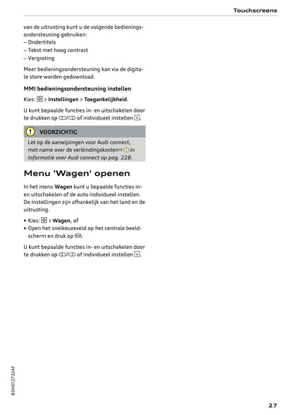 2025 Audi Q6 e-tron Gebruikershandleiding | Nederlands