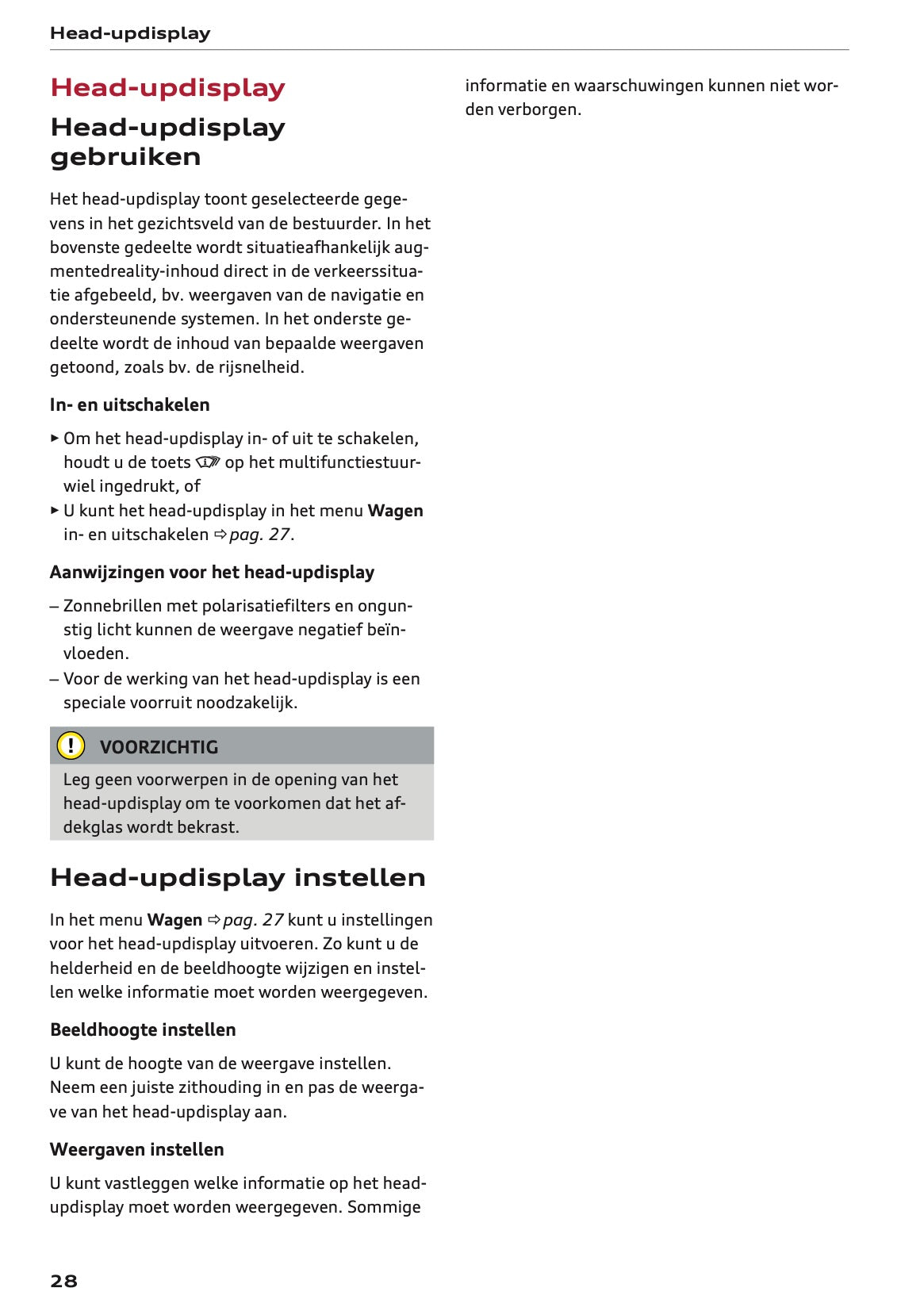 2025 Audi Q6 e-tron Gebruikershandleiding | Nederlands