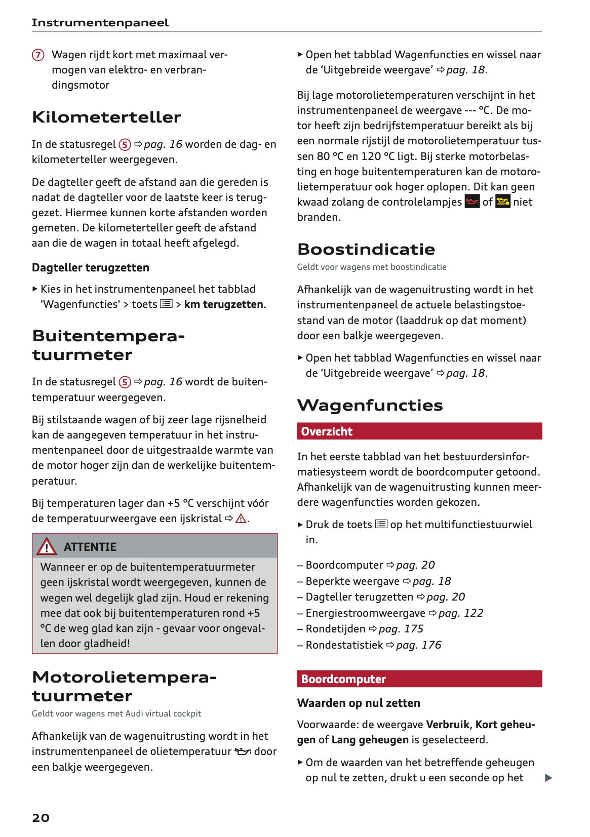 2020-2021 Audi Q7 Gebruikershandleiding | Nederlands
