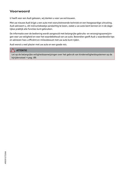 2024 Audi Q7 Gebruikershandleiding | Nederlands