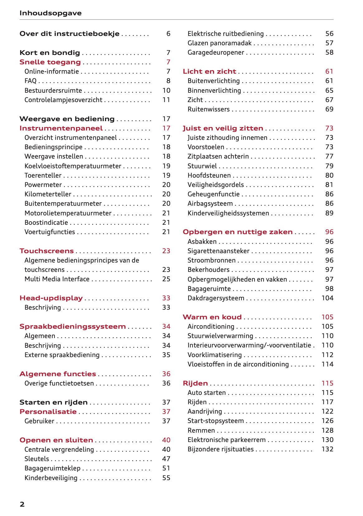 2024 Audi Q7 Gebruikershandleiding | Nederlands