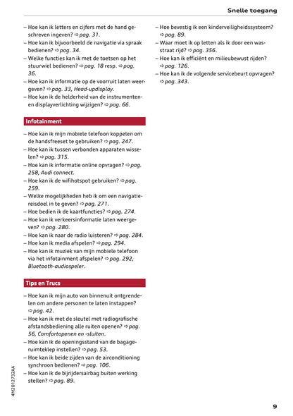 2024 Audi Q7 Gebruikershandleiding | Nederlands
