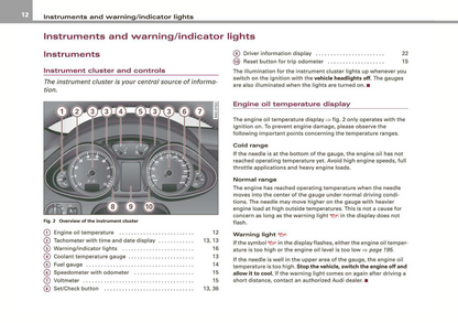 2008 Audi R8 Owner's Manual | English