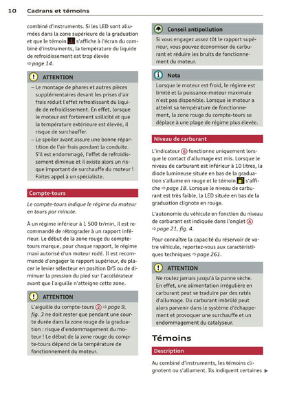 2014 Audi RS 6 Avant Owner's Manual | French