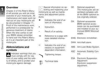 2008 BMW K 1200 S Owner's Manual | English