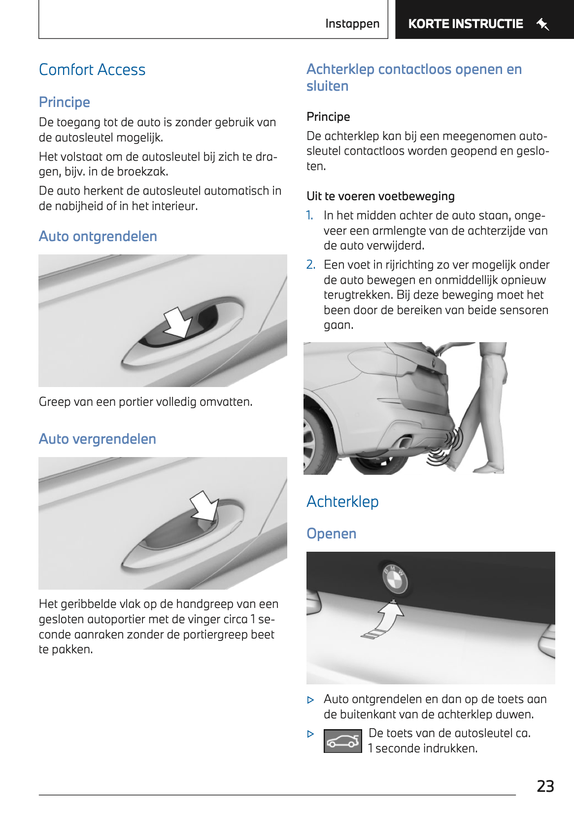 2023 BMW 1 Serie Gebruikershandleiding | Nederlands