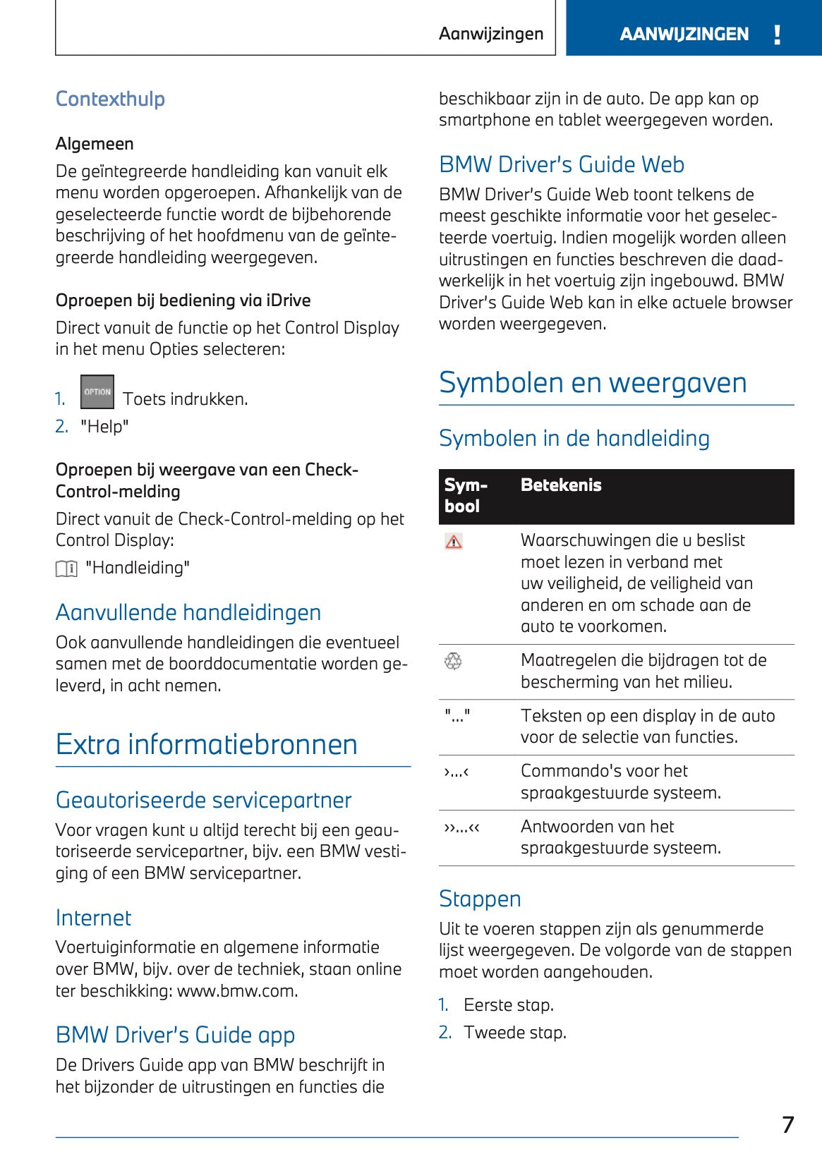 2024 BMW 1 Serie Gebruikershandleiding | Nederlands