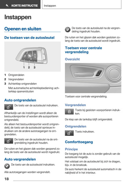 2019 BMW 2 Series Gran Tourer Owner's Manual | Dutch