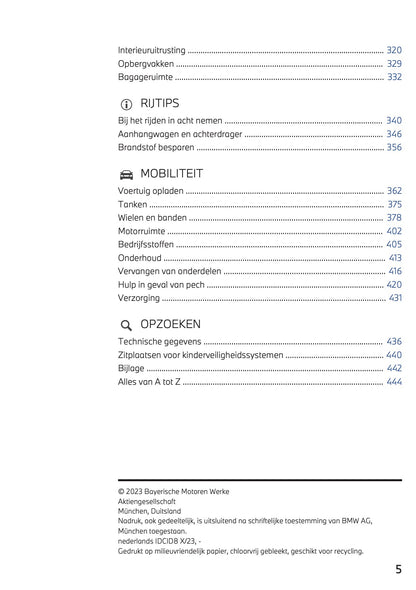 2023-2024 BMW 2 Serie Active Tourer Plug-in-Hybrid Gebruikershandleiding | Nederlands