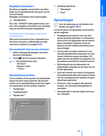 2009 BMW 3 Series Coupé/Cabrio Owner's Manual | Dutch