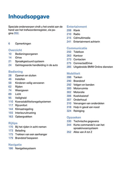 2012 BMW 5 Serie Gebruikershandleiding | Nederlands