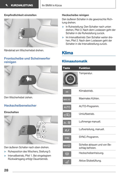 2018 BMW 5 Series Touring Owner's Manual | German