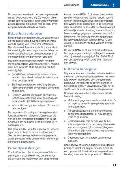 2022-2023 BMW i7 Gebruikershandleiding | Nederlands