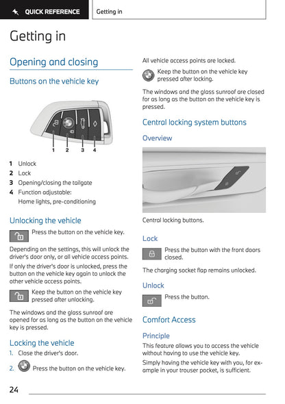 2023 BMW iX3 Owner's Manual | English