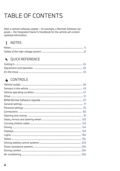 2023 BMW iX3 Owner's Manual | English