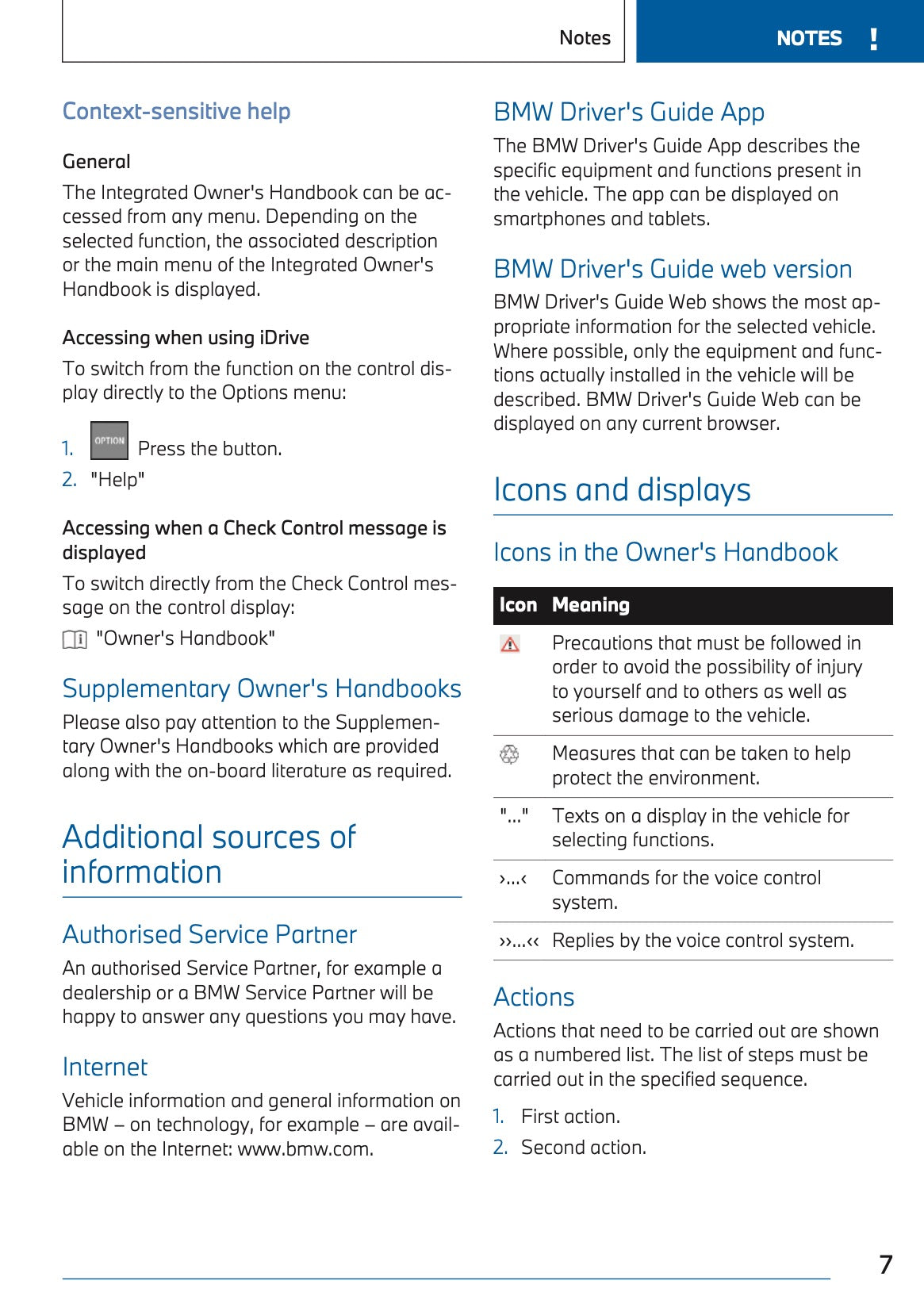 2023 BMW iX3 Owner's Manual | English