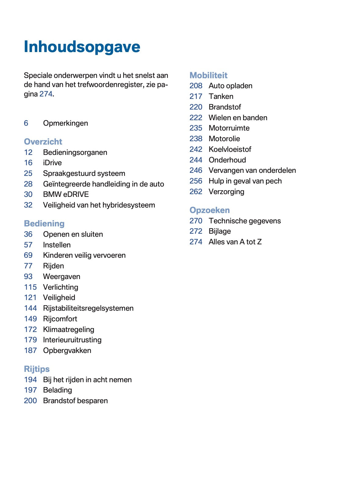 2017 BMW 2 Series 225xe Gebruikershandleiding | Nederlands