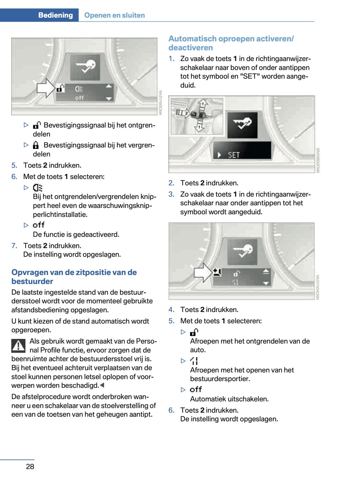 2014 BMW 1 Series Coupe/Convertible Owner's Manual | Dutch