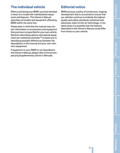 2007 BMW 6 Series Owner's Manual | English US