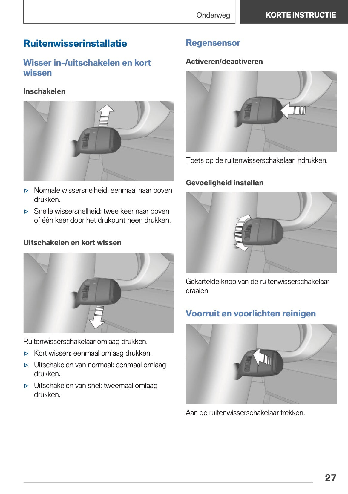 2021-2022 BMW X1 Owner's Manual | Dutch