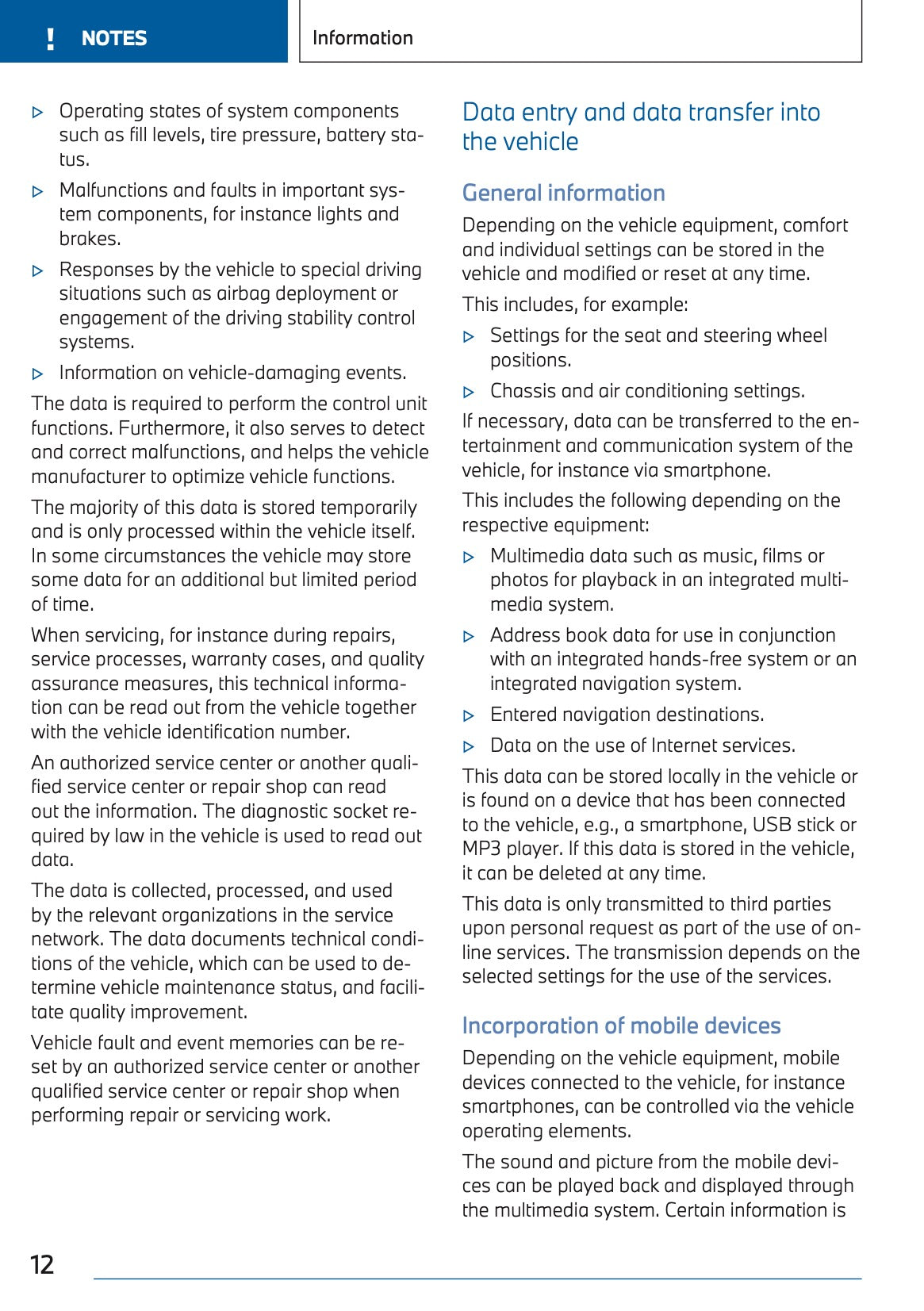 2025 BMW X1 Owner's Manual | English