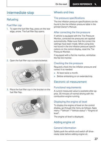 2025 BMW X1 Owner's Manual | English