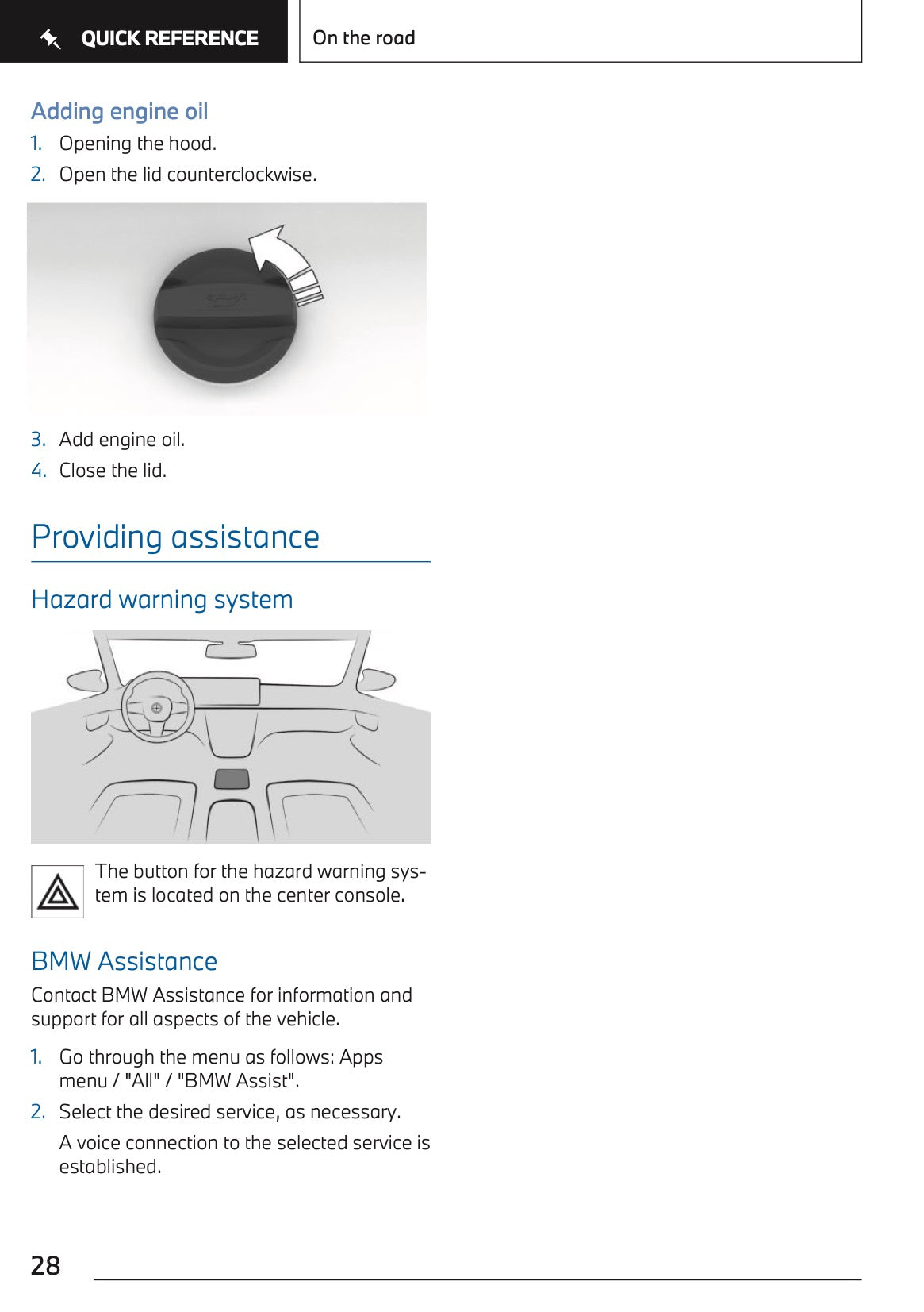 2025 BMW X1 Owner's Manual | English
