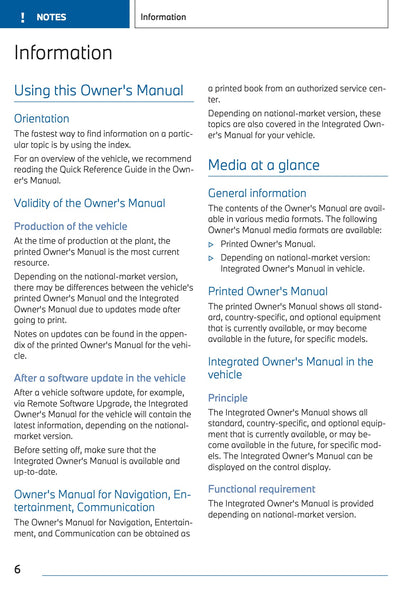 2025 BMW X1 Owner's Manual | English