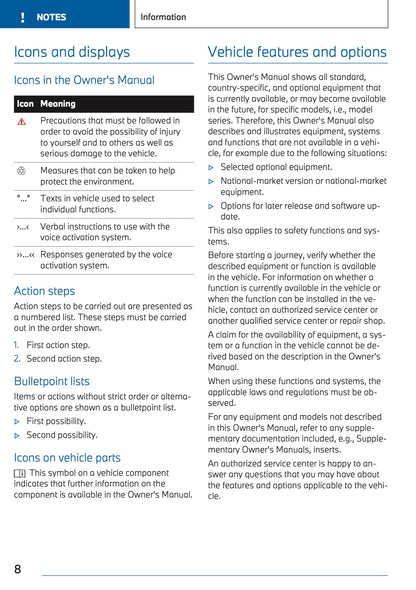 2025 BMW X1 Owner's Manual | English