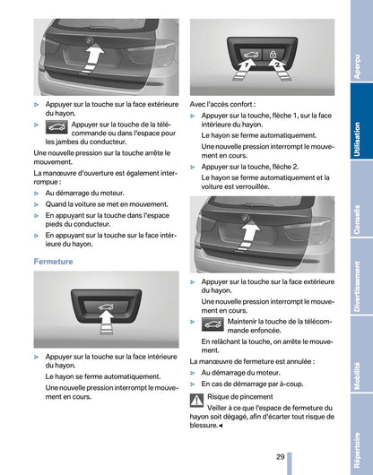 2011 BMW X3 Manuel du propriétaire | Français