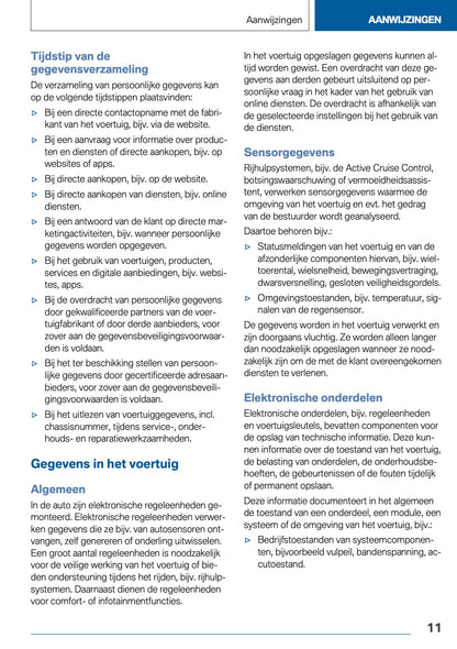 2020-2021 BMW X3 Owner's Manual | Dutch