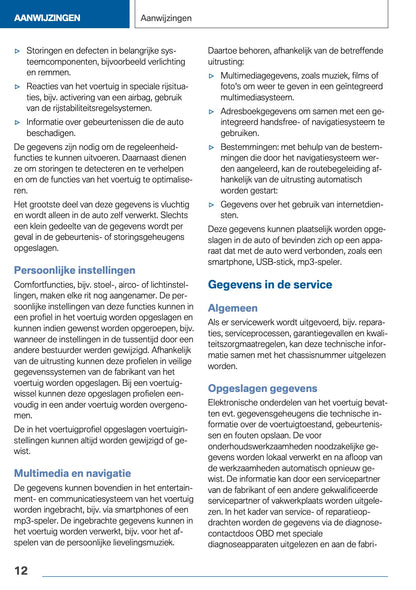 2020-2021 BMW X3 Owner's Manual | Dutch