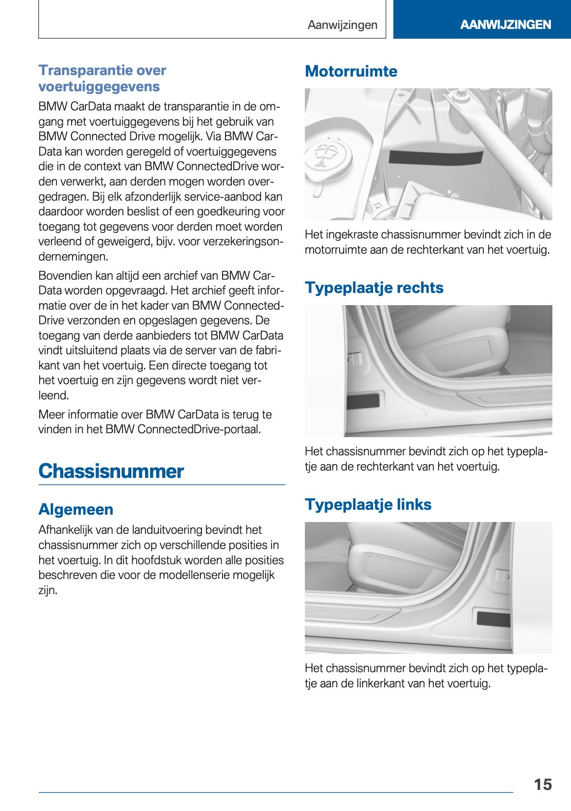 2020-2021 BMW X3 Owner's Manual | Dutch