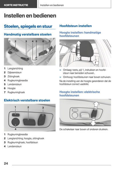 2020-2021 BMW X3 Owner's Manual | Dutch
