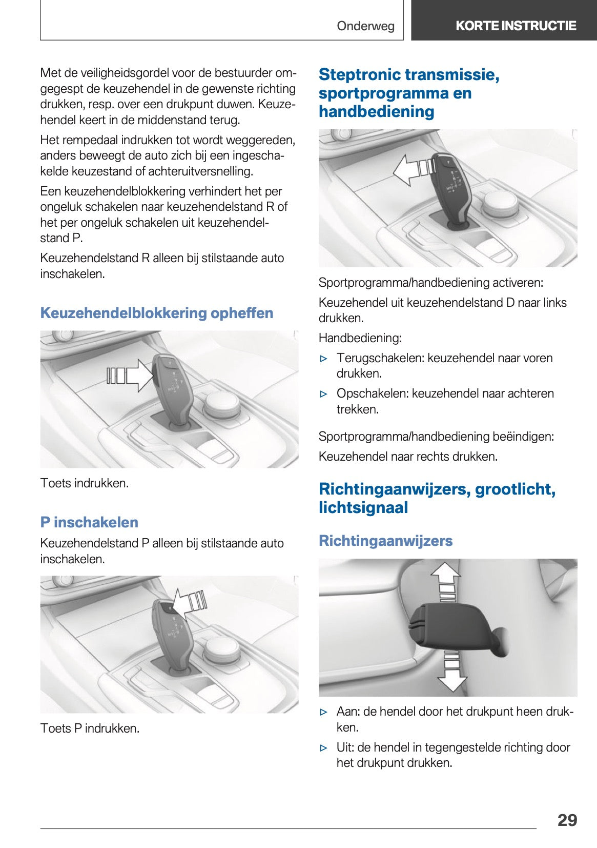 2020-2021 BMW X3 Owner's Manual | Dutch
