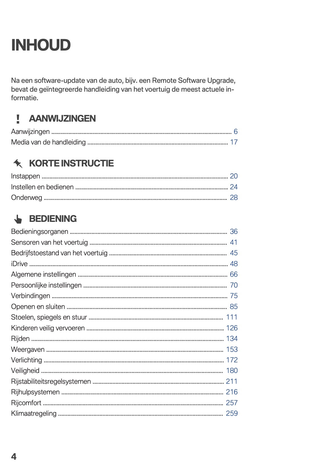 2020-2021 BMW X3 Owner's Manual | Dutch