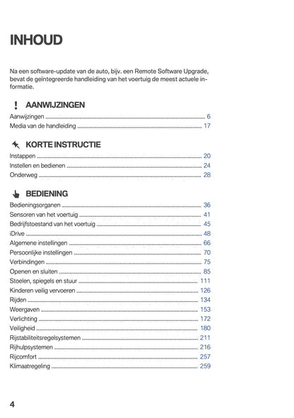 2020-2021 BMW X3 Owner's Manual | Dutch