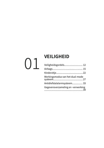 2026 BYD Dolphin G DM-i Gebruikershandleiding | Nederlands