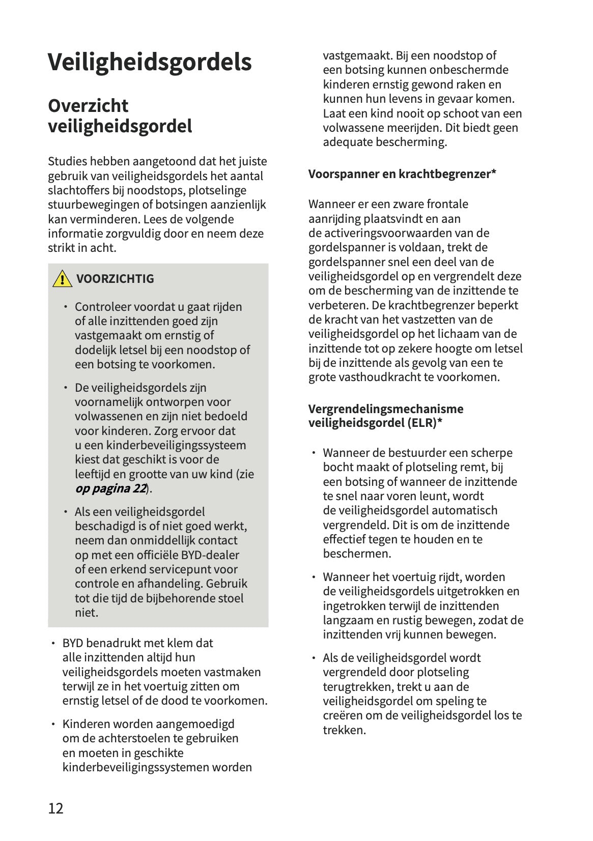2026 BYD Dolphin G DM-i Gebruikershandleiding | Nederlands