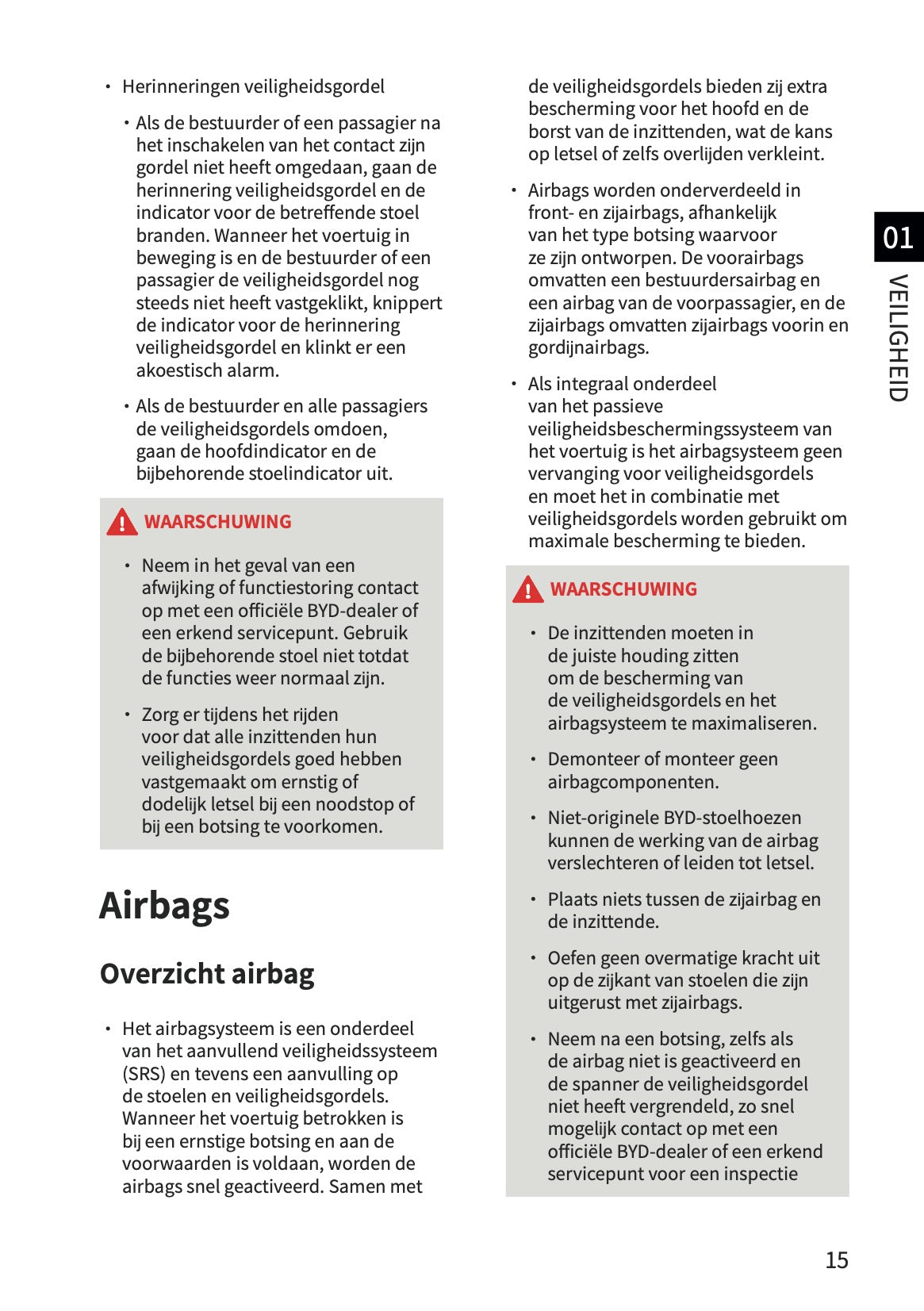 2026 BYD Dolphin G DM-i Gebruikershandleiding | Nederlands