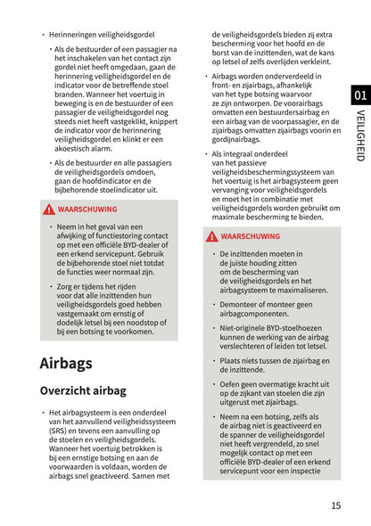 2026 BYD Dolphin G DM-i Gebruikershandleiding | Nederlands