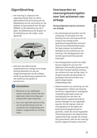 2023-2026 BYD Seal U EV Owner's Manual | Dutch