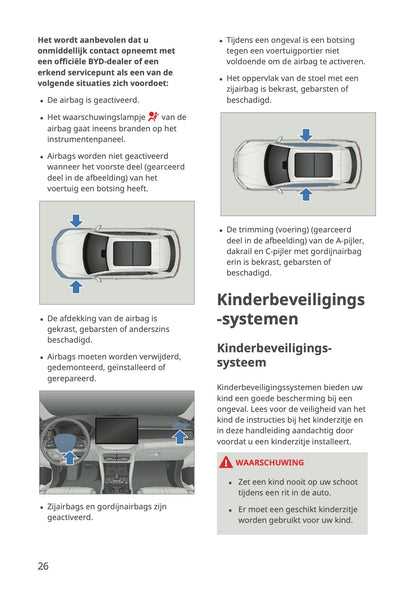 2023-2026 BYD Seal U EV Owner's Manual | Dutch
